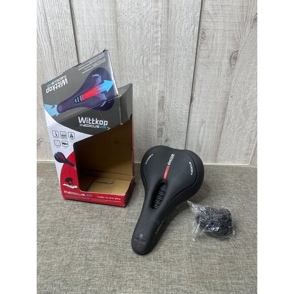 Wittkop Medicus Air Trekking Bike Saddle With Memory Foam For Comfort & Pressure - Picture 1 of 5